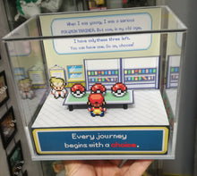 Load image into Gallery viewer, Pokemon Laboratory Red Fire/Leaf Green Cubic Diorama