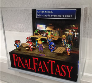 Final Fantasy Tribute Cubic Diorama