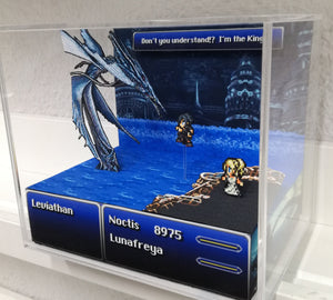 Final Fantasy XV SNES Cubic Diorama