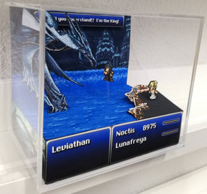 Final Fantasy XV SNES Cubic Diorama