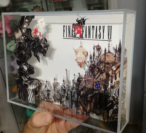 Final Fantasy VI Cover Clear Box