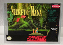 Load image into Gallery viewer, Secret of Mana Clear Box