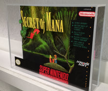 Load image into Gallery viewer, Secret of Mana Clear Box