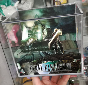 Final Fantasy VII Cloud Cubic Diorama
