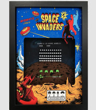 Load image into Gallery viewer, Space Invaders Diorama