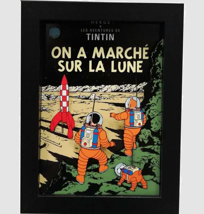 Tintin Diorama