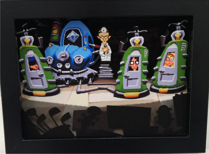 Day of the Tentacle Diorama