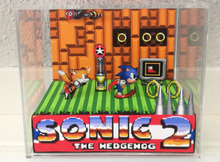 Load image into Gallery viewer, Sonic 2 Cubic Diorama