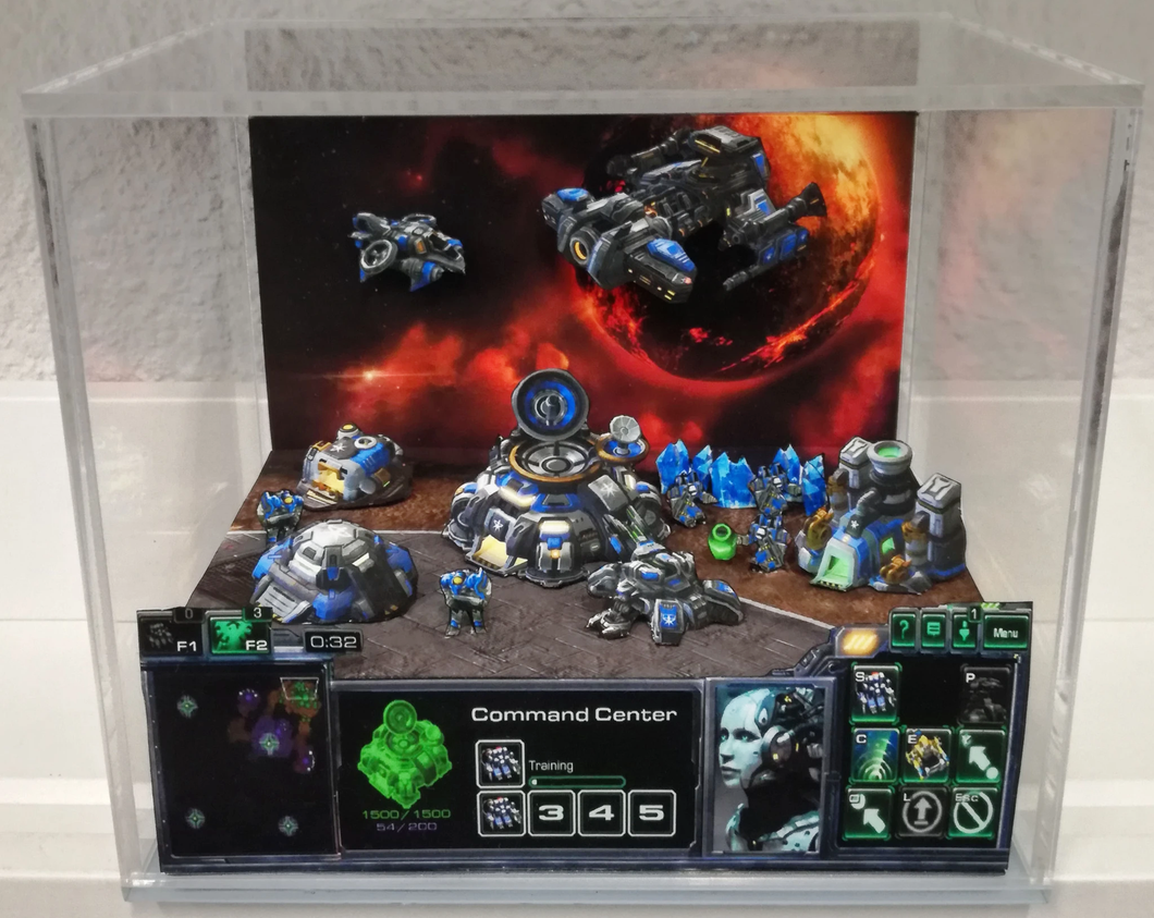 Starcraft II Terran Cubic Diorama