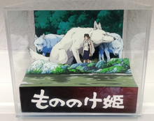 Load image into Gallery viewer, Mononoke Princess Cubic Diorama