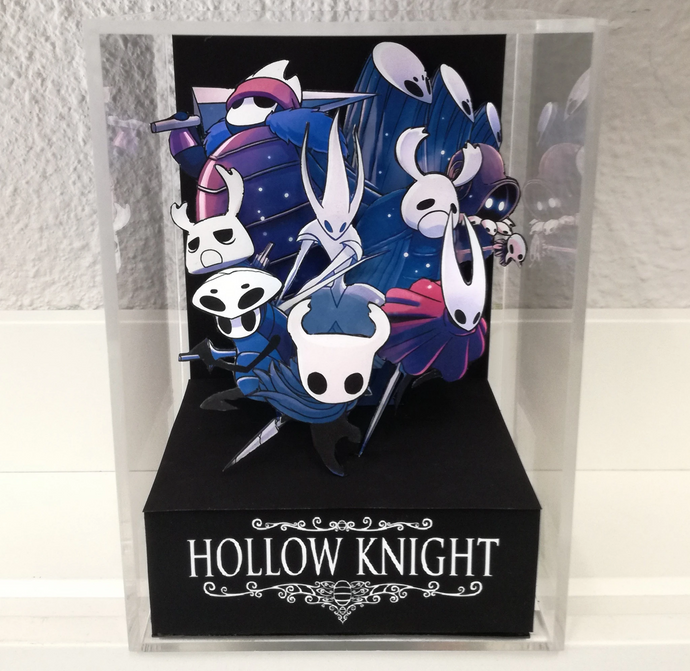 Hollow Knight Cover Cubic Diorama