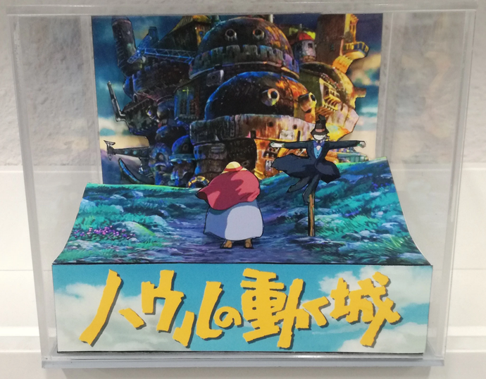 Moving Castle Cubic Diorama