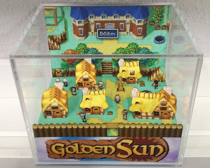 Golden Sun Bilibin Cubic Diorama