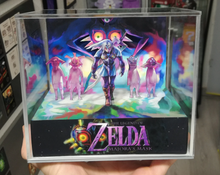 Load image into Gallery viewer, Zelda Majoras Mask Fierce Deity Cubic Diorama