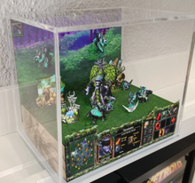 Load image into Gallery viewer, Warcraft III Night Elves Cubic Diorama