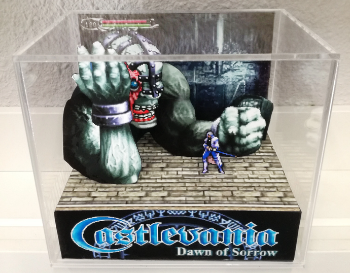 Castlevania Dawn of Sorrow Cubic Diorama