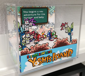 Yoshi´s Island Intro Cubic Diorama