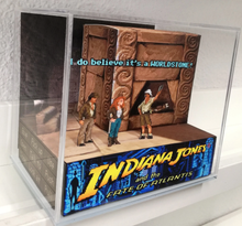 Load image into Gallery viewer, Indiana Jones and the Fate of Atlantis Temple Cubic Diorama