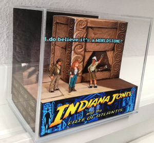 Indiana Jones and the Fate of Atlantis Temple Cubic Diorama