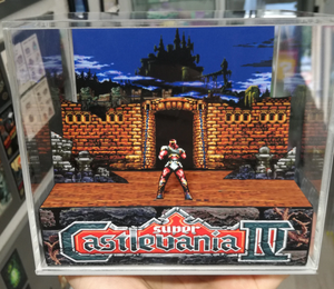 Super Castlevania IV Intro Cubic Diorama