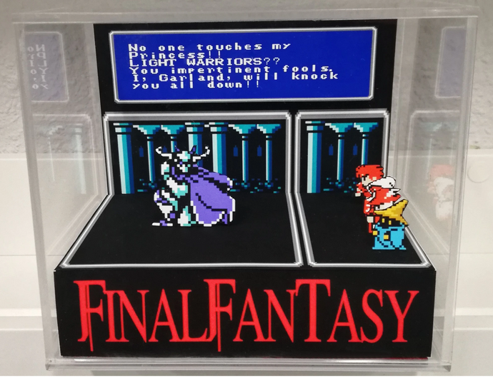Final Fantasy I Garland Cubic Diorama
