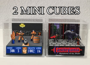Choose 2 Mini Cubic Dioramas