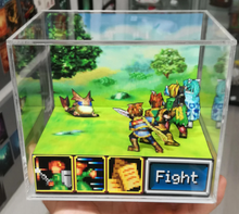 Load image into Gallery viewer, Golden Sun Cubic Diorama