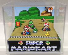 Load image into Gallery viewer, Super Mario Kart Cubic Diorama