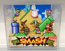 Load image into Gallery viewer, Super Smash Bros SNES Cubic Diorama