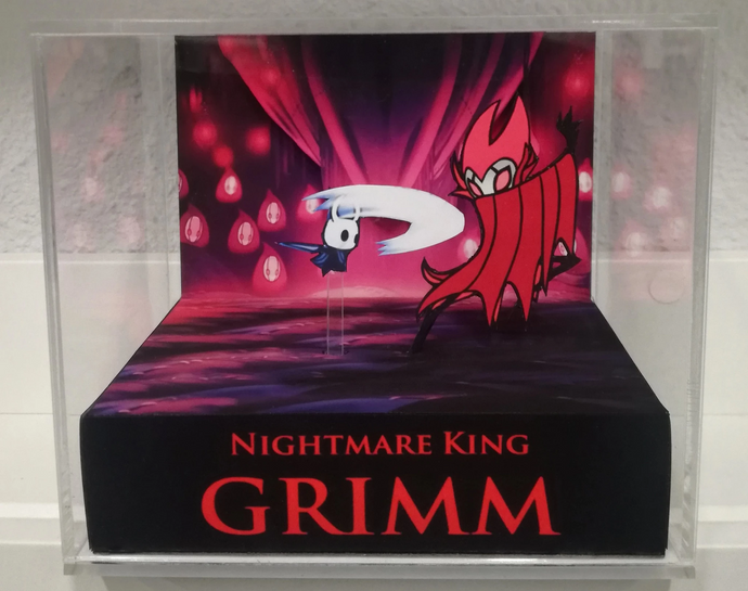 Hollow Knight Nightmare King Grimm Cubic Diorama