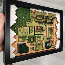 Load image into Gallery viewer, The Legend of Zelda A Link to the Past Map Diorama