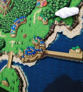 Chrono Trigger Map Diorama