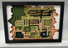 Load image into Gallery viewer, The Legend of Zelda A Link to the Past Map Diorama