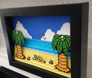 Zelda Links Awakening Diorama