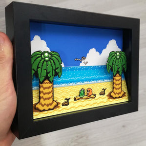 Zelda Links Awakening Diorama