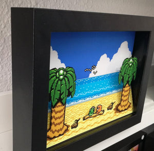 Zelda Links Awakening Diorama