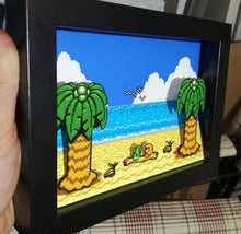 Load image into Gallery viewer, Zelda Links Awakening Diorama