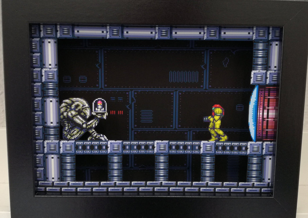 Super Metroid Diorama