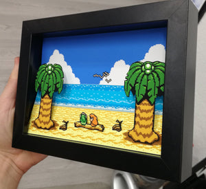 Zelda Links Awakening Diorama