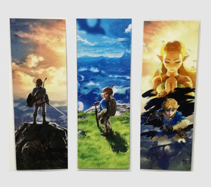 Zelda Breath of Wild Bookmarks