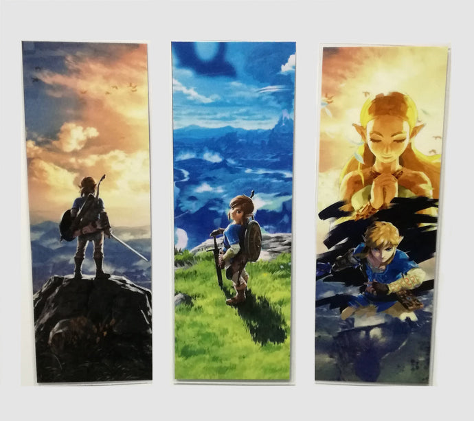 Zelda Breath of Wild Bookmarks