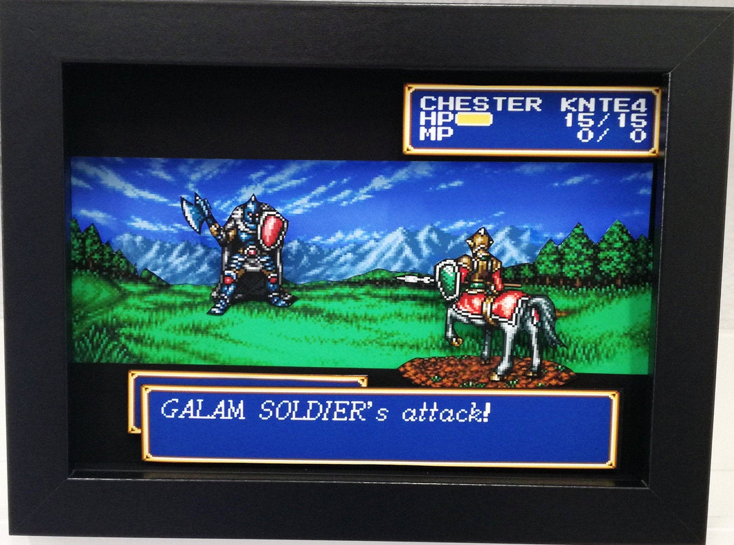 Shining Force 2 Diorama