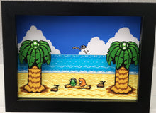 Load image into Gallery viewer, Zelda Links Awakening Diorama