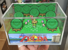 Load image into Gallery viewer, Zelda A Link to the Past Flute Flat Cubic Diorama