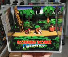 Load image into Gallery viewer, Donkey Kong Country 1 Cubic Diorama