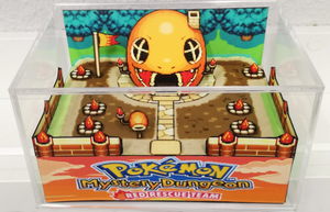 Pokemon Mystery Dungeon Charmander Flat Cubic Diorama