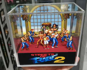 Streets of Rage 2 Mr. X Cubic Diorama