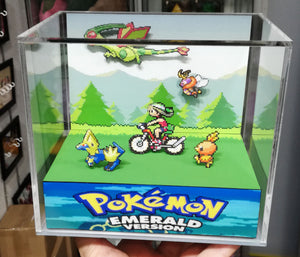 Pokemon Emerald Intro Cubic Diorama