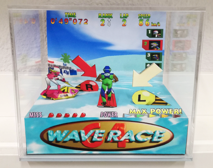 Wave Race Cubic Diorama