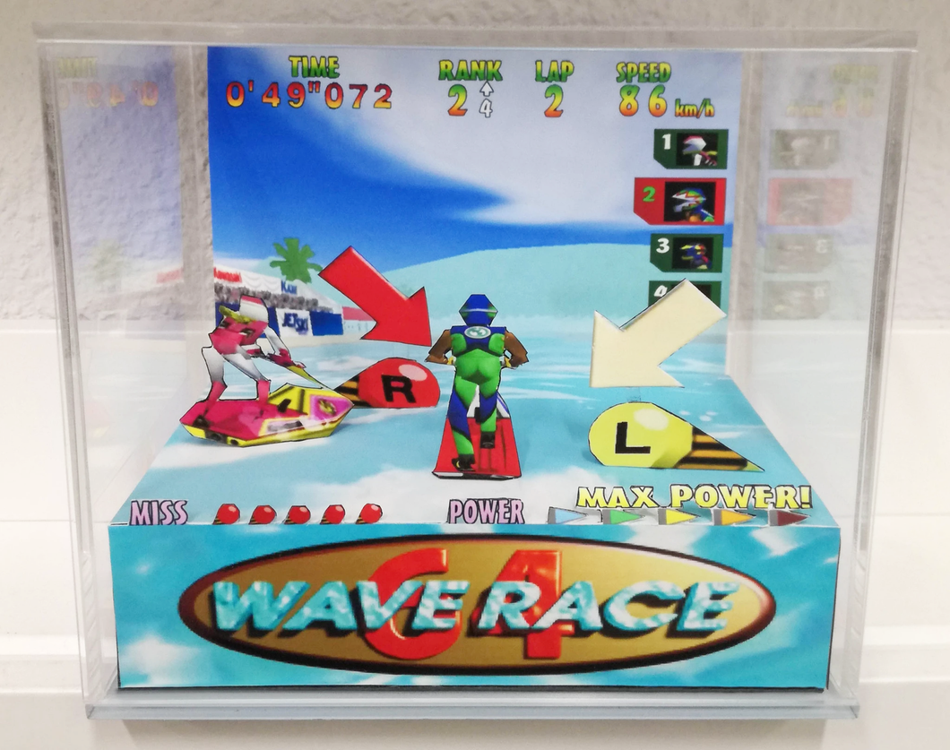 Wave Race Cubic Diorama